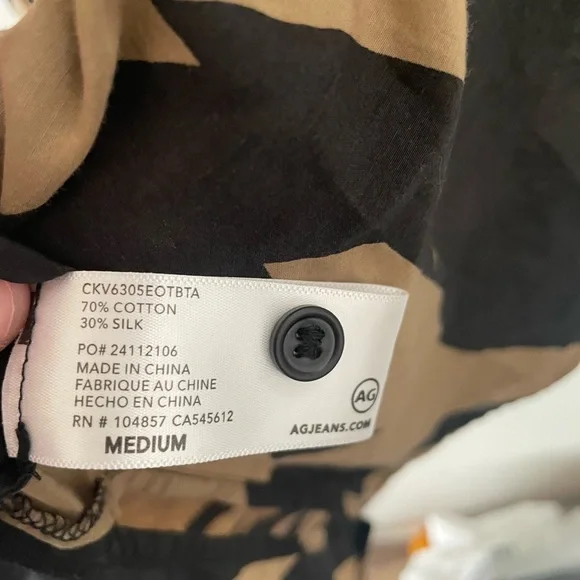 AG Octavia peasant shirt dress - Picture 9 of 9